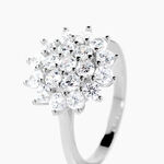 Bague Maximille Argent Blanc Oxyde De Zirconium - Bijoux fantaisie Femme | Marc Orian