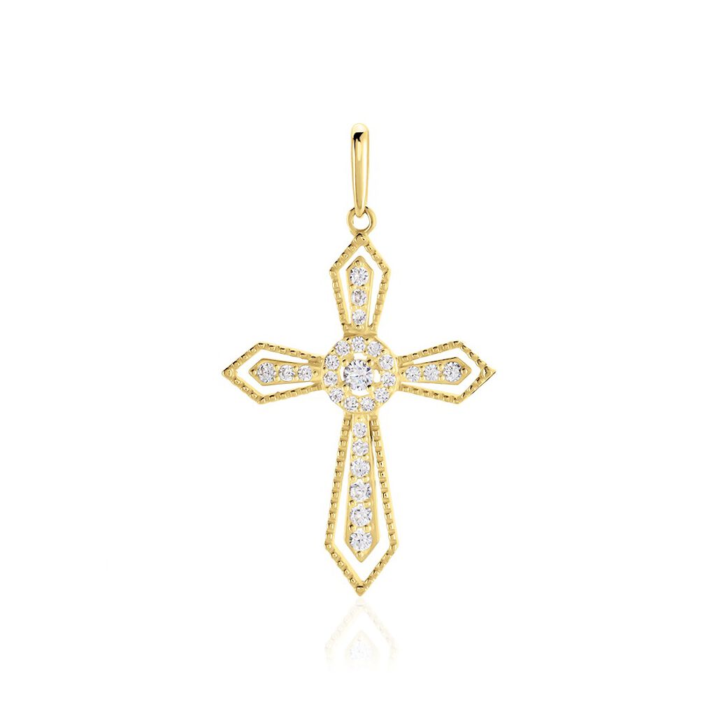 Pendentif Phrixus Or Jaune Oxyde De Zirconium - Pendentifs Famille | Marc Orian