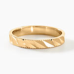 Alliance Facetee Or Jaune - Alliances duo Unisex | Marc Orian