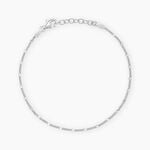 Bracelet Mindie Argent Blanc - Bracelets fantaisie Femme | Marc Orian