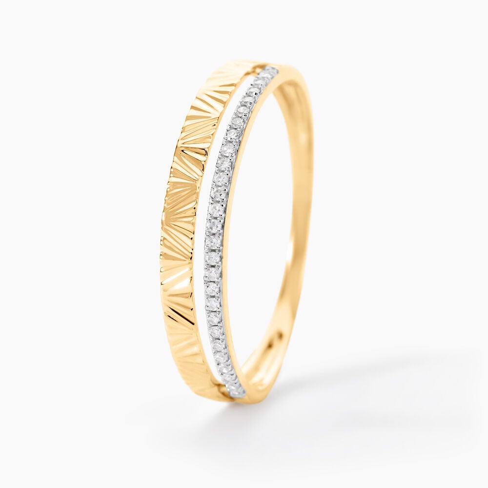 Bague Belinda Or Jaune Diamant - Bagues pierres précieuses Femme | Marc Orian