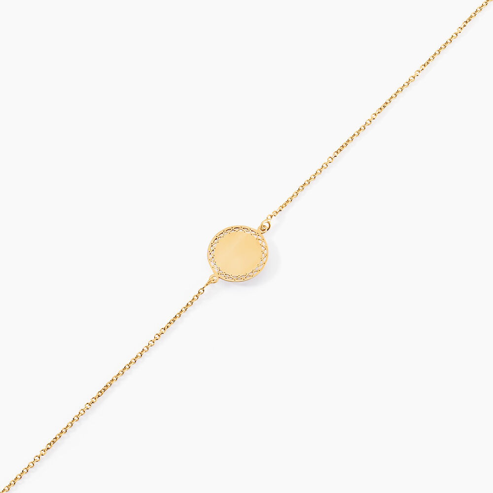 Bracelet Raniero Or Jaune - Bracelets Medailles Femme | Marc Orian