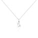 Collier Astra Argent Blanc Oxyde De Zirconium - Colliers avec pierres Femme | Marc Orian
