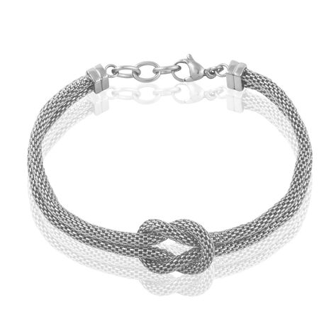 Bracelet Mahaca Acier Blanc - Bracelets chaînes Femme | Marc Orian