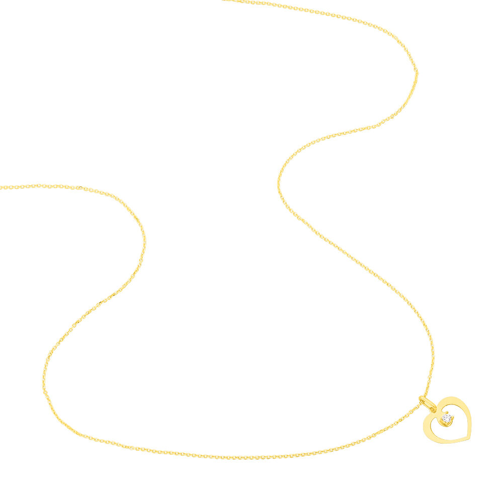 Collier Rohanna Or Jaune Oxyde De Zirconium - Colliers avec pierres Femme | Marc Orian