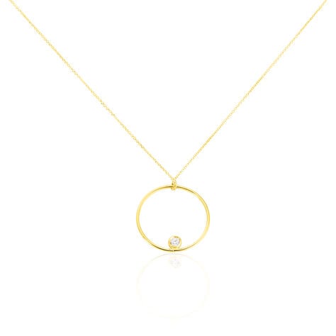 Collier Kimly Or Jaune Oxyde De Zirconium - Colliers avec pierres Femme | Marc Orian