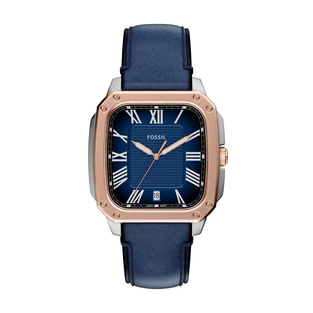 Montre Fossil Crosby Bleu - Montres &eacute;tanches Homme | Marc Orian