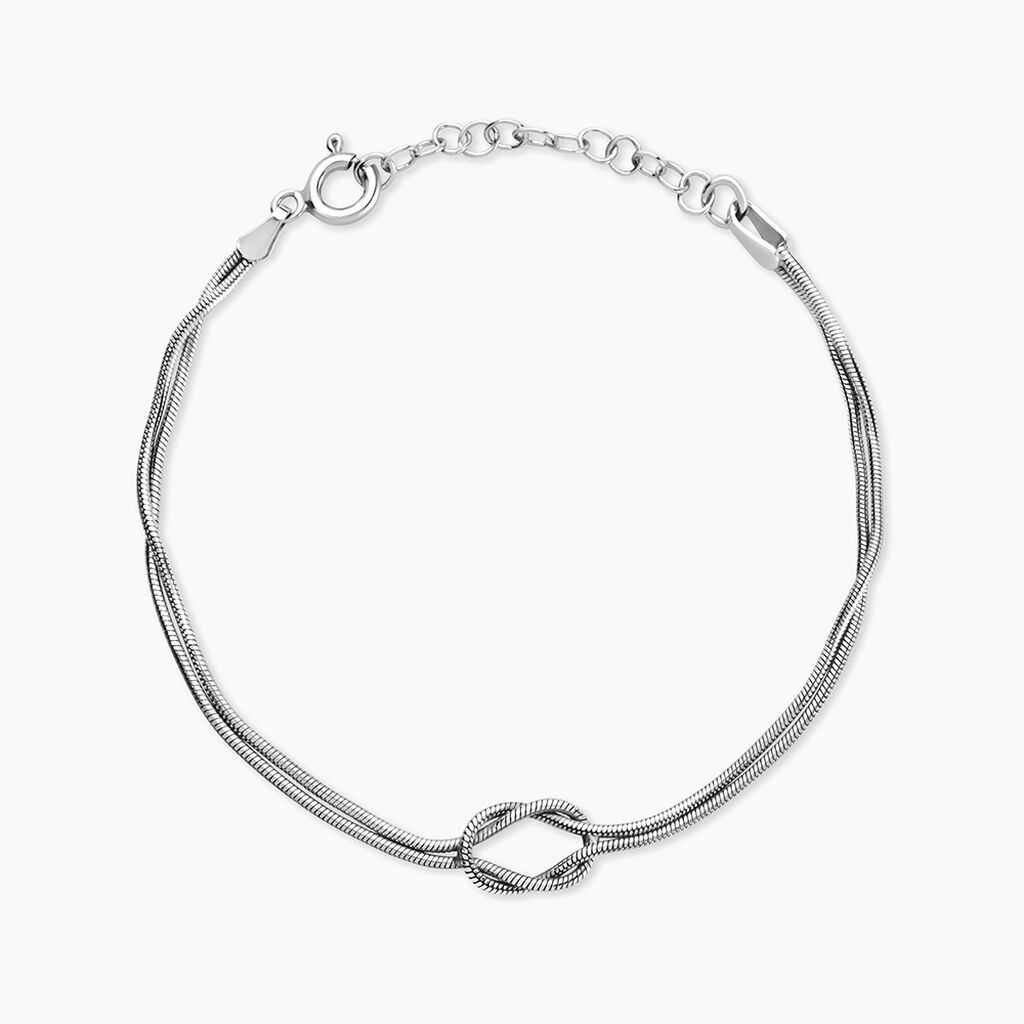 Bracelet Mariana Argent Blanc - Bracelets fantaisie Femme | Marc Orian