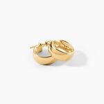 Cr&eacute;oles Terezia Argent Dor&eacute; A L'Or 750/1000 - Cr&eacute;oles Femme | Marc Orian