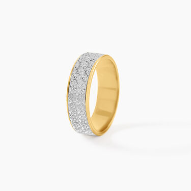 Alliance Raphie Ruban Plat Or Bicolore