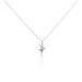 Collier Stelly Argent Blanc Oxyde De Zirconium - Colliers avec pierres Femme | Marc Orian