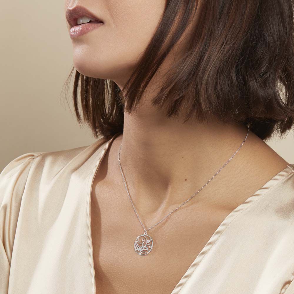 Collier Hita Argent Blanc - Colliers Femme | Marc Orian