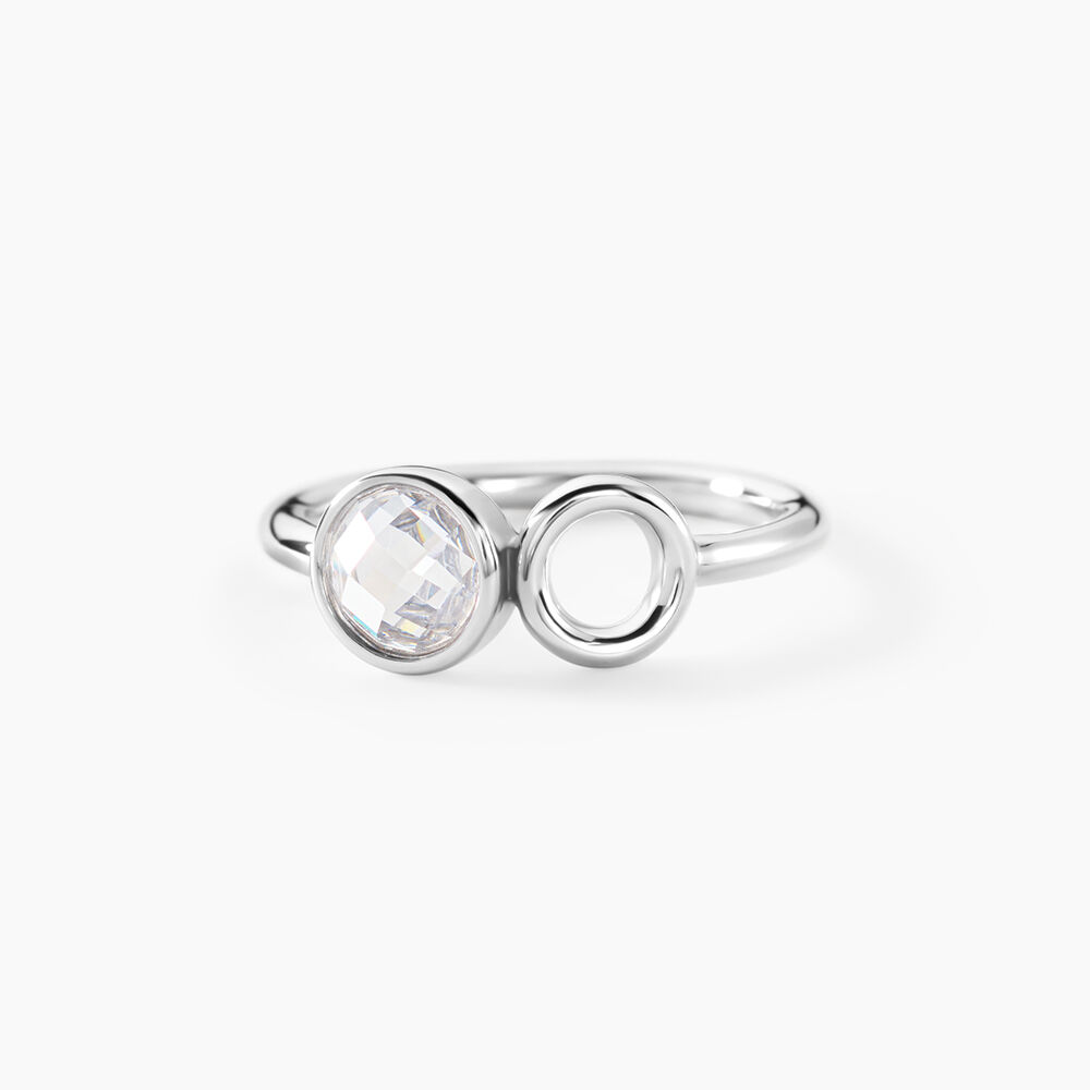 Bague Bastiano Argent Blanc Oxyde De Zirconium - Bijoux fantaisie Femme | Marc Orian