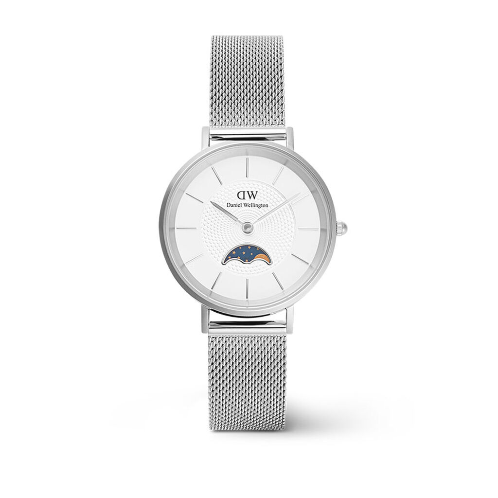 Montre Daniel Wellington Petite Moonphase Blanc - Montres étanches Femme | Marc Orian