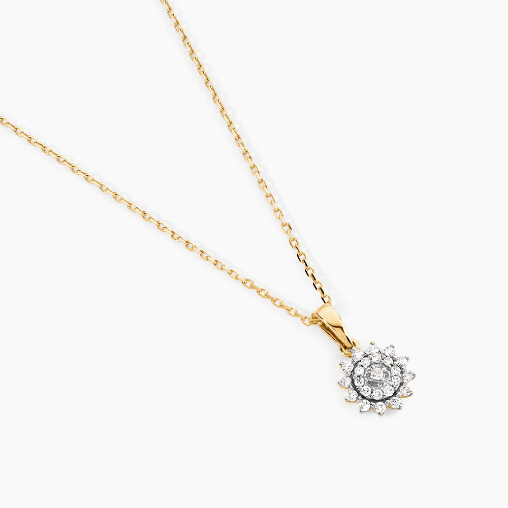 Collier Barbra Or Jaune Diamant - Colliers avec pierres Femme | Marc Orian