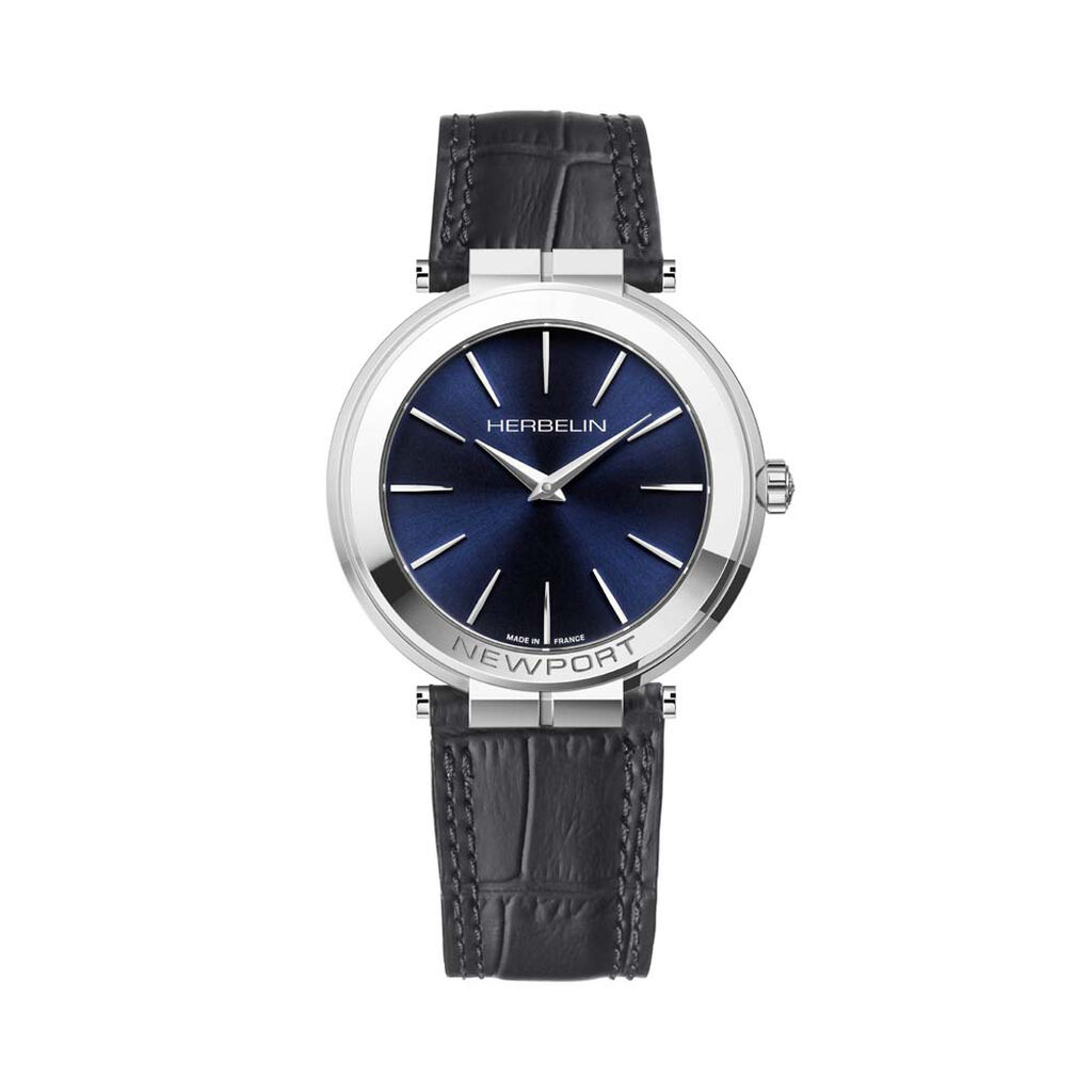 Montre Herbelin Newport Slim Bleu - Montres classiques Homme | Marc Orian