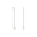 Boucles D'oreilles Pendantes Garance Argent Blanc Perle De Culture - Pendantes Femme | Marc Orian