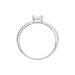 Bague Dayna Or Blanc Oxyde De Zirconium - Solitaires Femme | Marc Orian