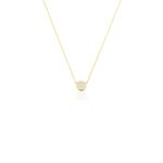 Collier Or Jaune Burak Oxyde De Zirconium - Colliers avec pierres Femme | Marc Orian