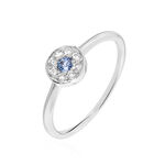 Bague Argent Blanc Auxana Oxyde De Zirconium - Bijoux fantaisie Femme | Marc Orian
