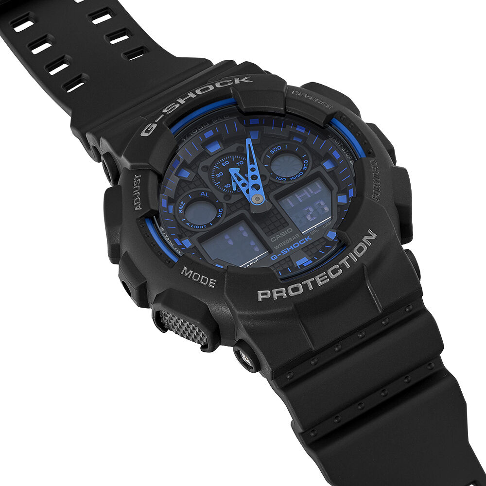 Montre Casio G-shock Blue Trend Nacre - Montres &eacute;tanches Homme | Marc Orian