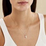 Collier Norah Or Jaune Perle De Culture Et Oxyde De Zirconium - Colliers avec pierres Femme | Marc Orian