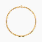 Bracelet Iris Or Jaune Maille Gourmette - Bracelets mailles Femme | Marc Orian