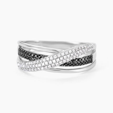 Bague Aina Or Blanc Diamant - Bagues pierres précieuses Femme | Marc Orian