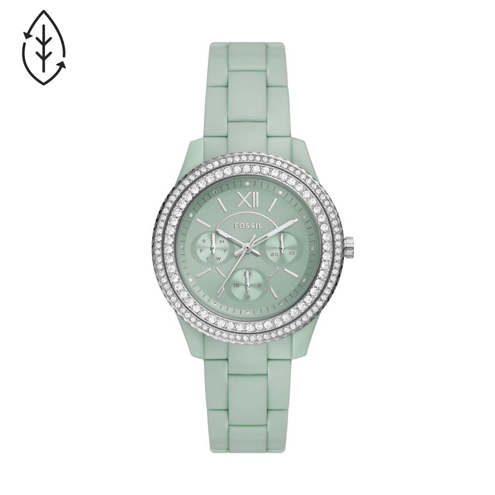 Montre Fossil Stella Vert - HUMFXQV0140 • Marc Orian | Bijouterie en ligne