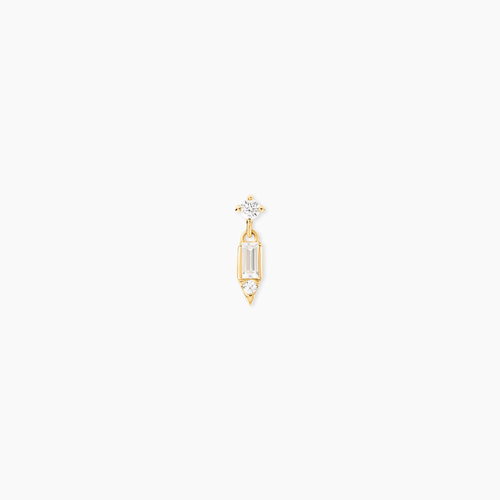 Piercing Danail Or Jaune Oxyde De Zirconium - Piercings Femme | Marc Orian