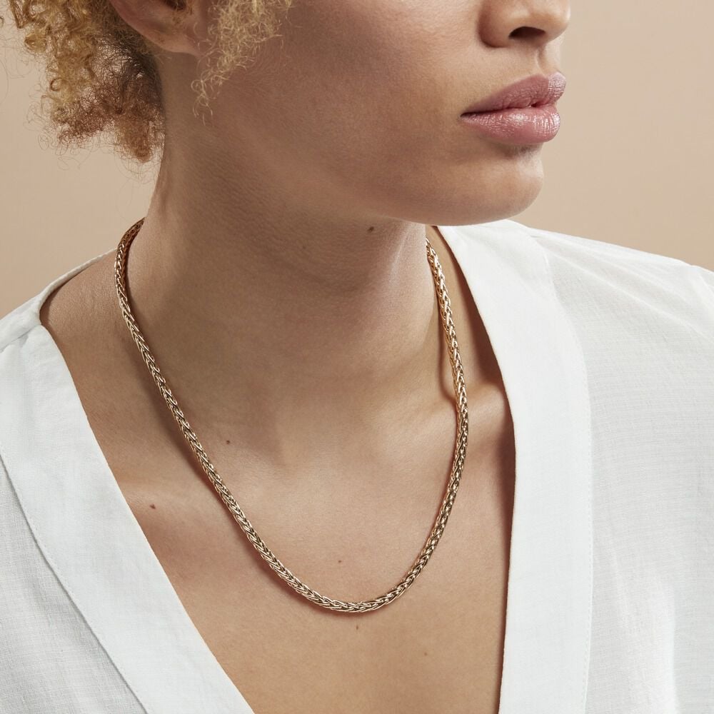 Collier Plaqué Or Jaune Avelyne - Chaines Femme | Marc Orian