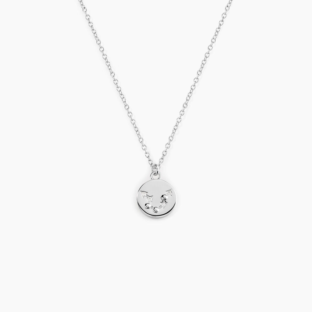 Collier Despina Argent Blanc Oxyde De Zirconium - Colliers avec pierres Femme | Marc Orian