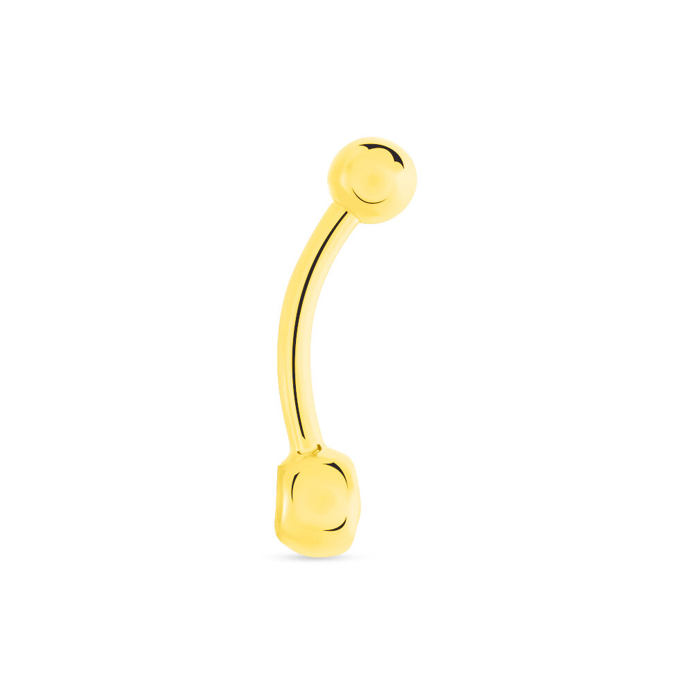 Piercing De Nombril Jan Or Jaune Oxyde De Zirconium - Piercing Nombril Femme | Marc Orian