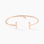 Bracelet Jonc Tullia Argent Rose - Bracelets joncs Femme | Marc Orian