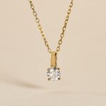 Pendentif Aphrodite Or Jaune Diamant - Parures de mariage Femme | Marc Orian