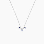 Collier Argent Blanc Augusts Oxydes De Zirconium - Colliers avec pierres Femme | Marc Orian