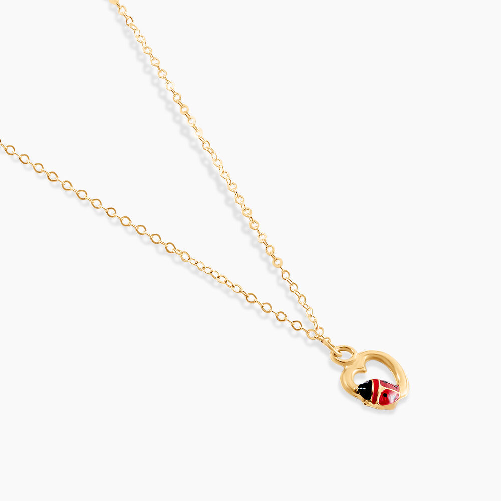 Collier Hydrangee Or Jaune - Colliers ete Enfant | Marc Orian