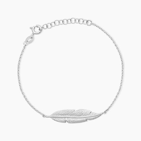 Bracelet Argent Blanc Irene - Bracelets fantaisie Femme | Marc Orian