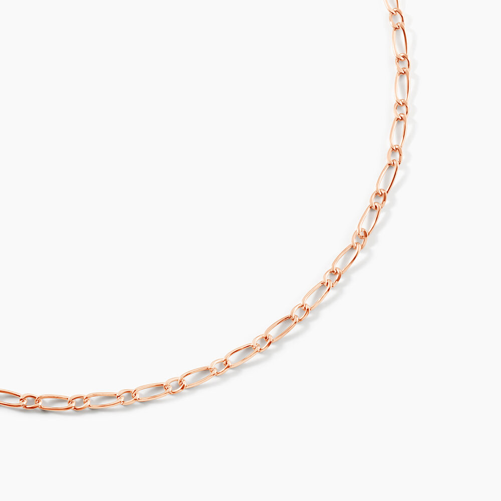 Cha&icirc;ne Ophelio Maille Alternee 1/1 Or Rose - Chaines Femme | Marc Orian