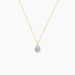 Collier Pear C Or Jaune Diamant - Colliers avec pierres Femme | Marc Orian