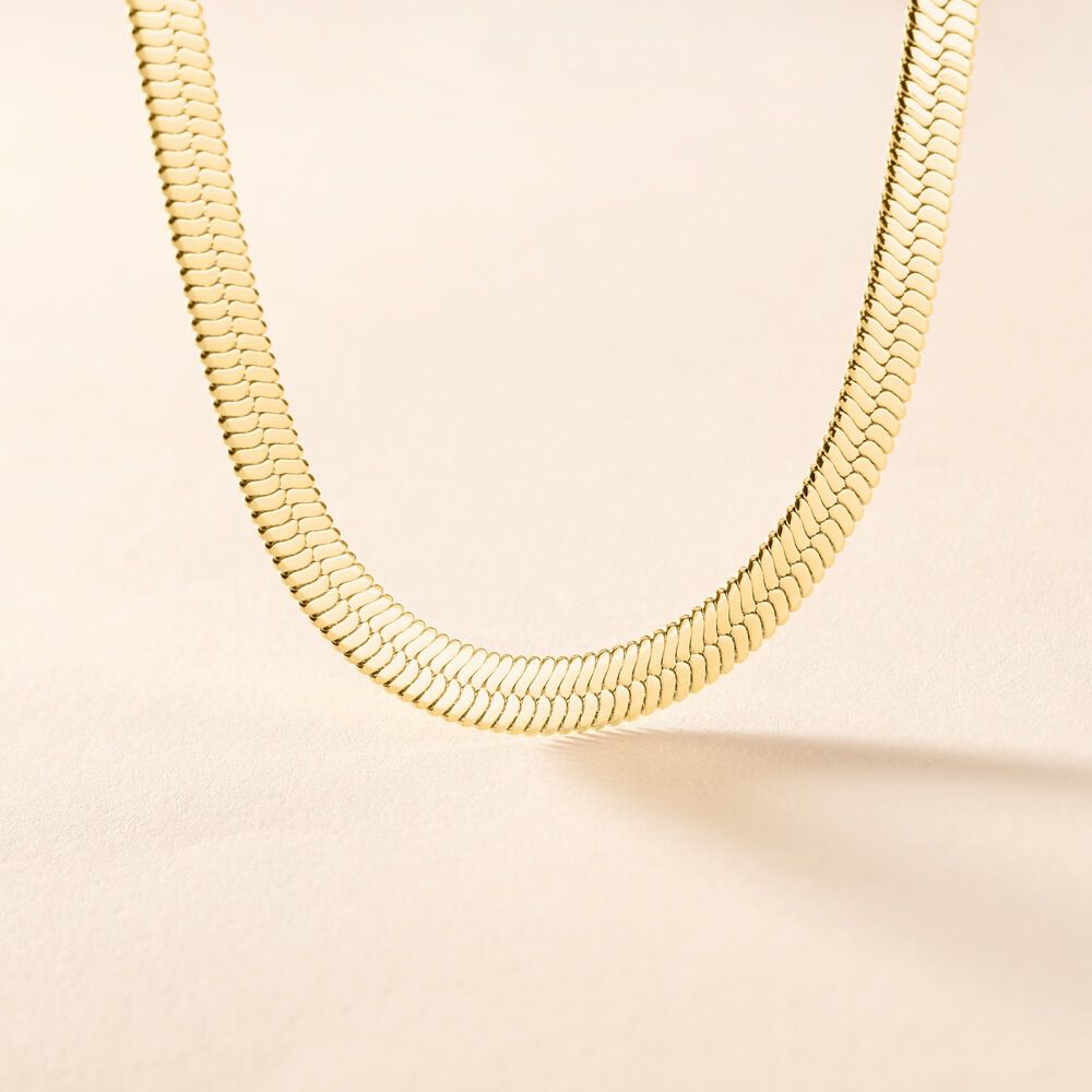 Collier Hera Melitta Acier Doré - Chaines Femme | Marc Orian