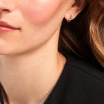 Cr&eacute;oles Desert Argent Blanc Oxyde De Zirconium - Cr&eacute;oles Femme | Marc Orian