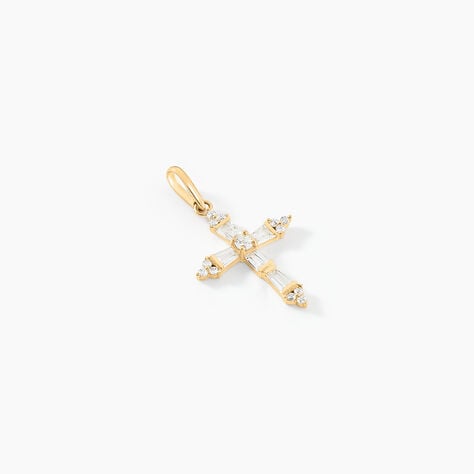Pendentif Or Jaune Neottie Oxydes - Pendentifs Femme | Marc Orian