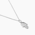 Collier Loiza Argent Blanc - Colliers fantaisie Femme | Marc Orian