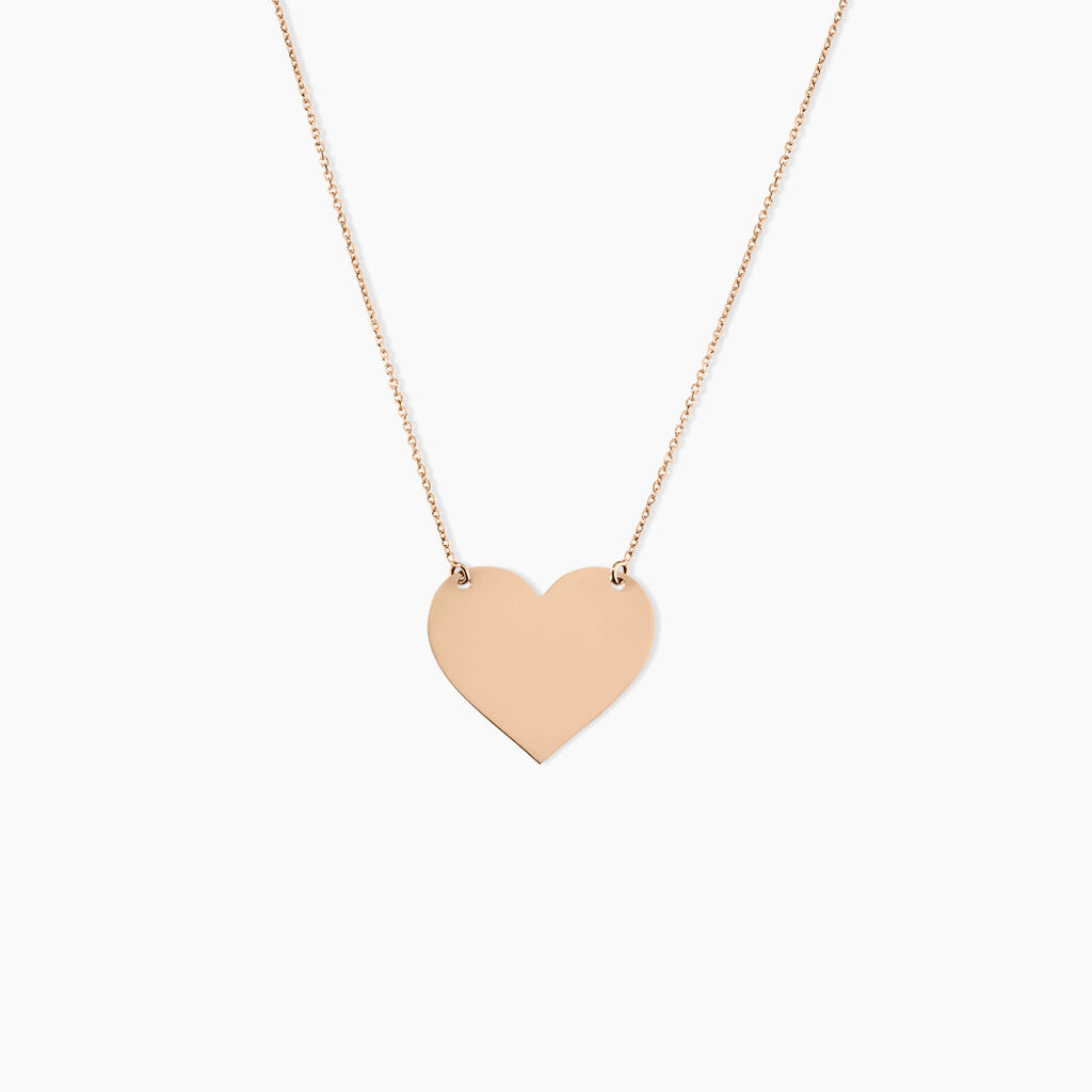 Collier Breanin Or Rose - Bijoux personnalis&eacute;s Femme | Marc Orian