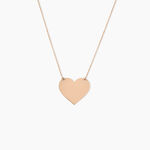 Collier Breanin Or Rose - Bijoux personnalis&eacute;s Femme | Marc Orian