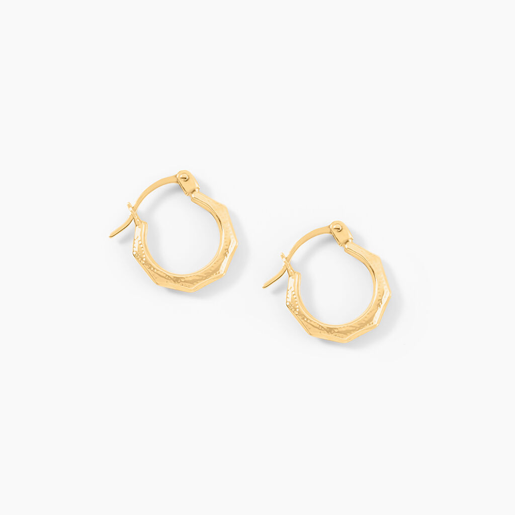 Cr&eacute;oles Heloise Or Jaune - Cr&eacute;oles Femme | Marc Orian
