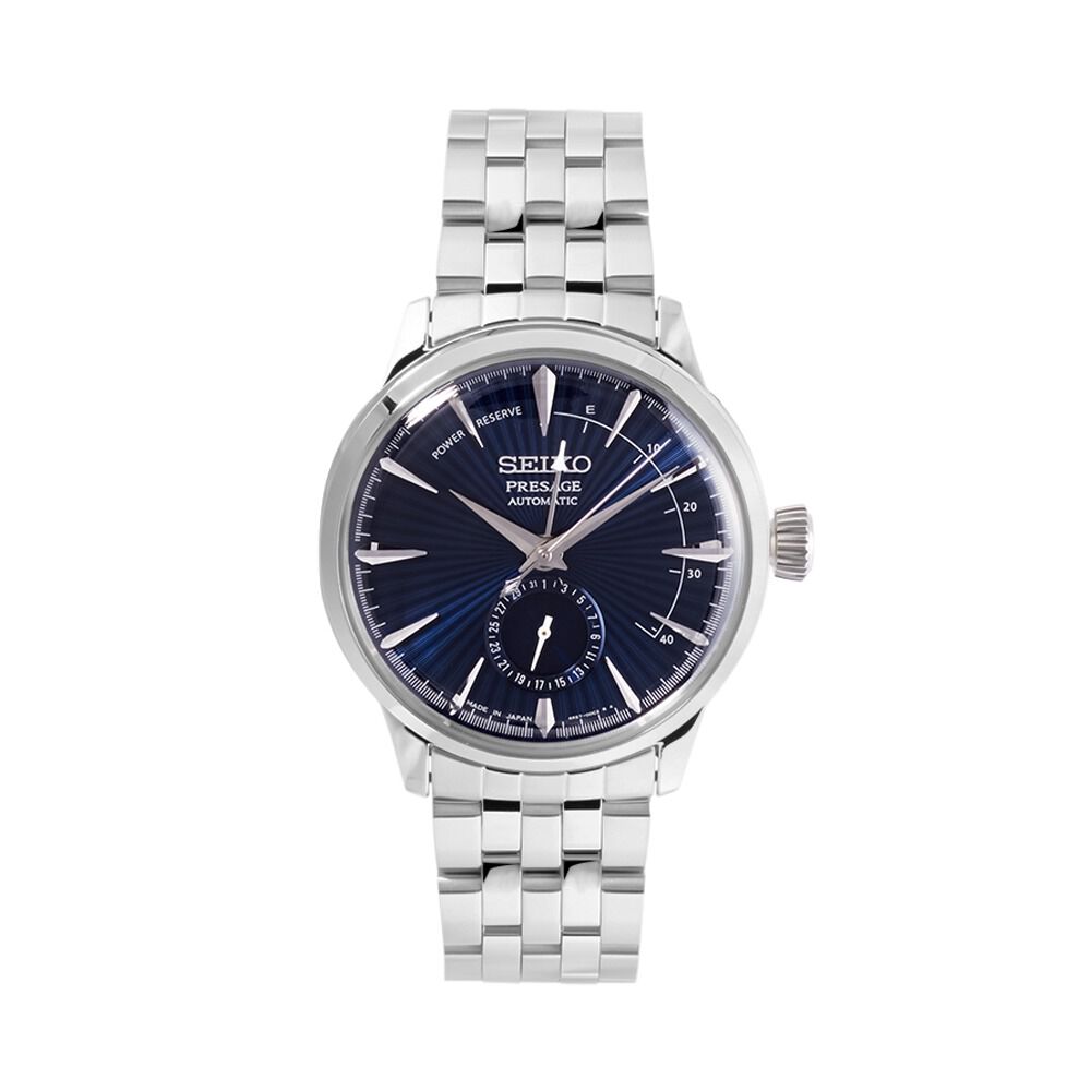 Montre Seiko Presage Cocktail Bleu Fonc&eacute; - Montres automatiques Homme | Marc Orian