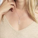 Collier Odyssee Argent Blanc Oxyde De Zirconium - Colliers avec pierres Femme | Marc Orian