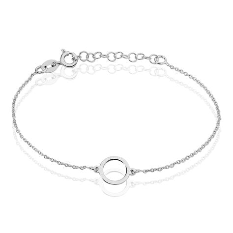 Bracelet Cencio Argent Blanc - Bracelets chaînes Femme | Marc Orian